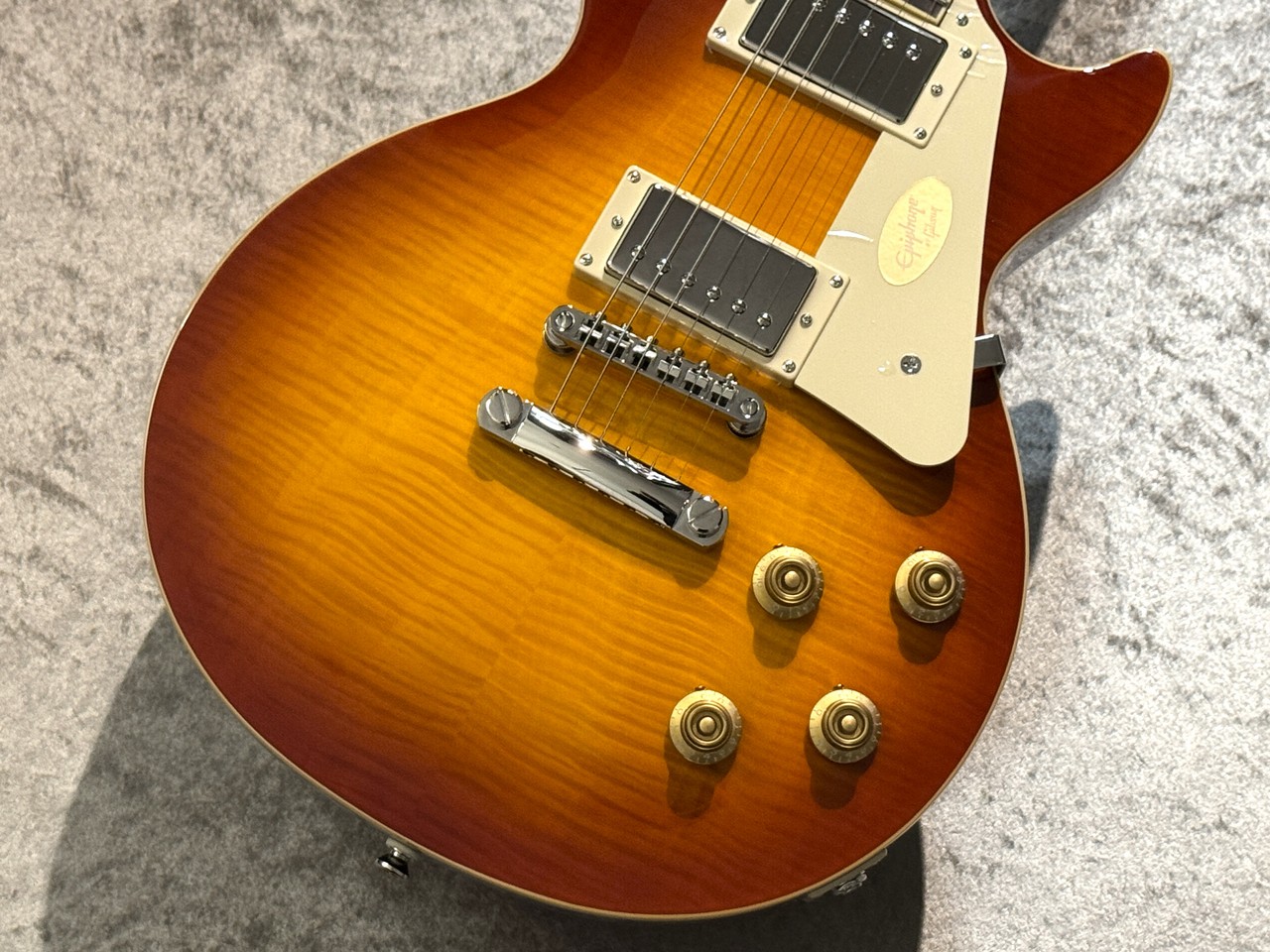 た*ー様 超希少 美品 Epiphone Les Paul Standard 8 Epiphone Les Paul standard 50s Figured Top ~Washed Cherry