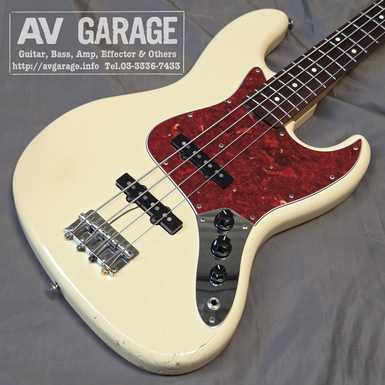 Fender Japan JB62 1987年フジゲン製 (Vintage White / Rosewood