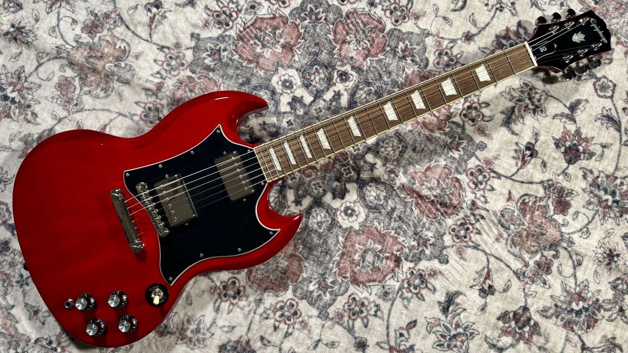 良品 エピフォン SG スタンダード エレキギター CHERRY Epiphone SG Standard 60s Vintage Cherry エレキギター