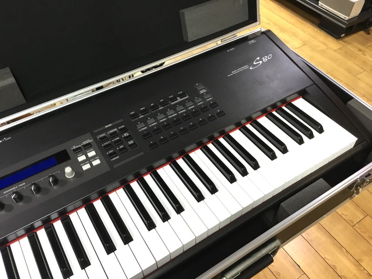 お得】 YAMAHA シンセサイザー Sシリーズ初号機 S80 鍵盤楽器