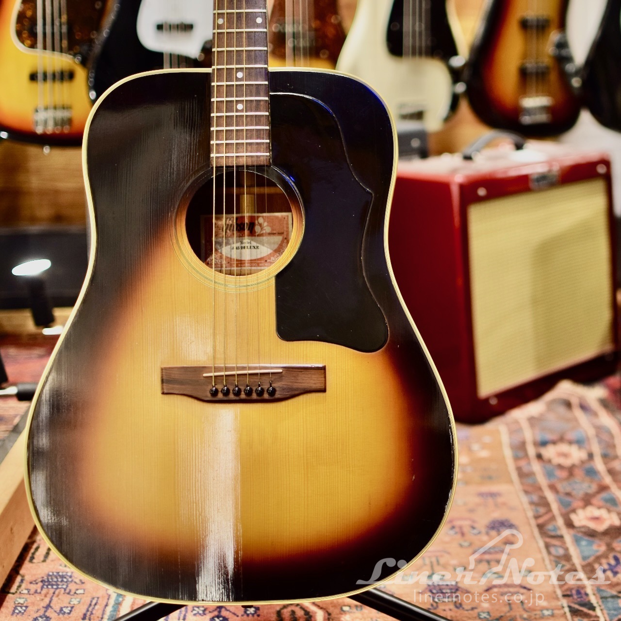 Gibson 1978 J-45 Deluxe (Tobacco Sunburst)（ビンテージ