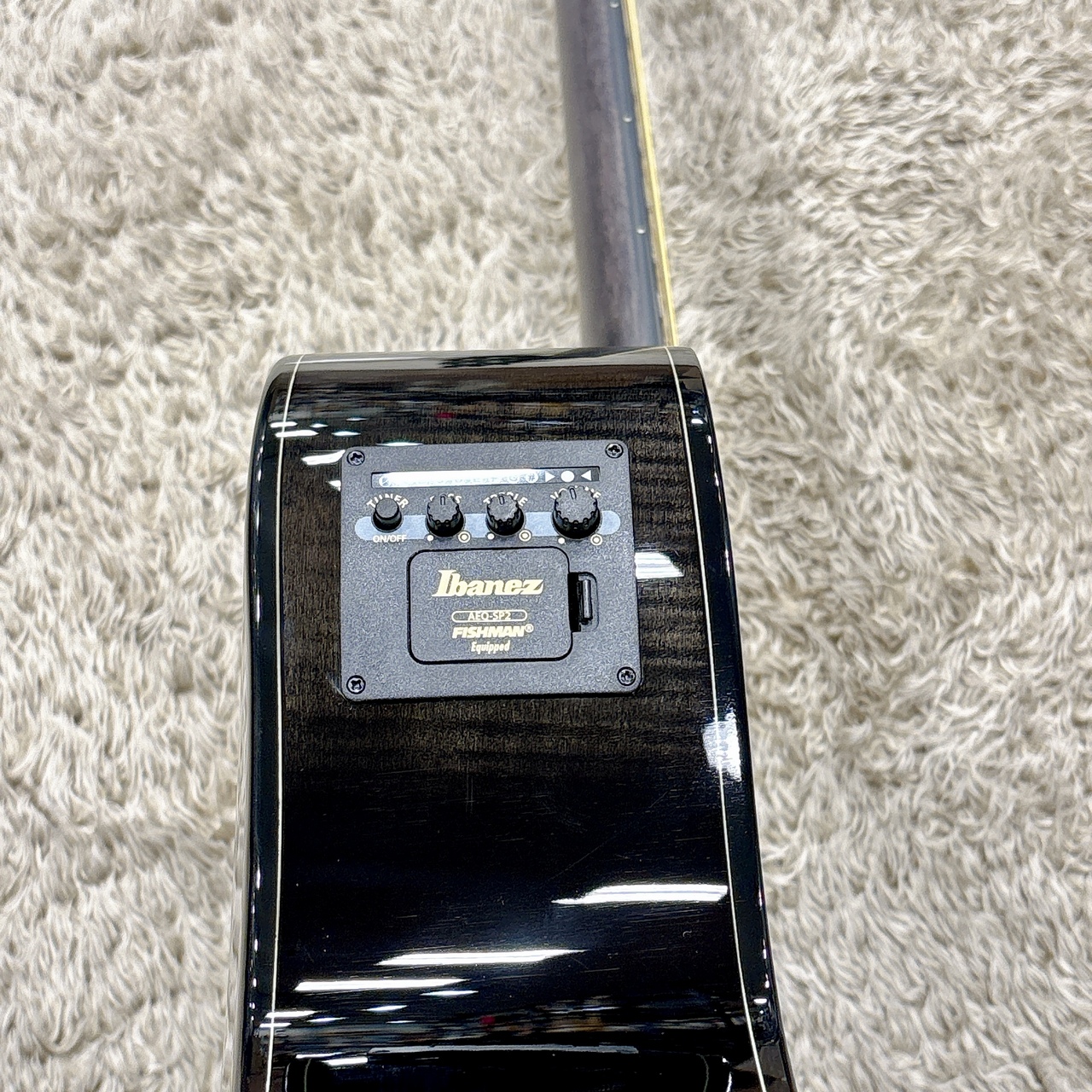 Ibanez AEWC400 / TKS (Transparent Black Sunburst High Gloss