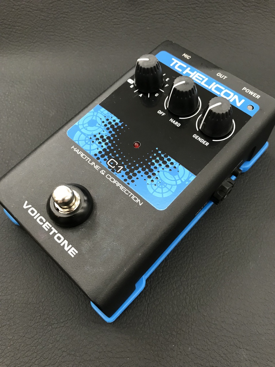 TC-Helicon VoiceTone C1 ピッチ補正 ハードチューン 動作 TC-Helicon
