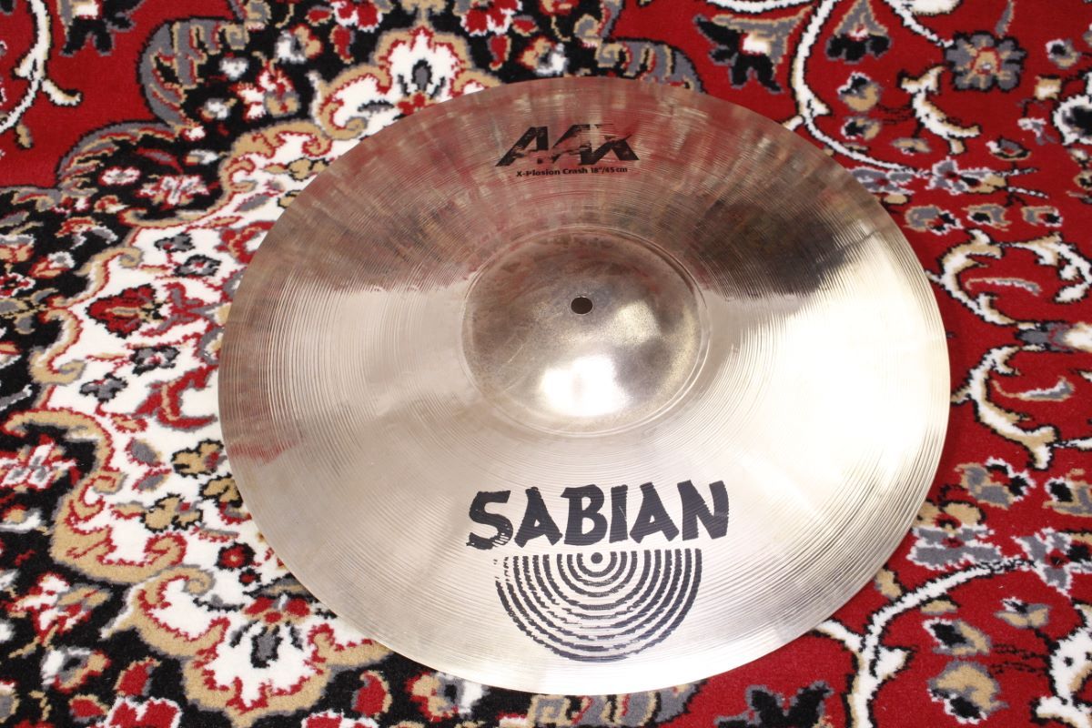 SABIAN AAX エクスプロージョンクラッシュ AAX-18XPC-B【中古】（中古