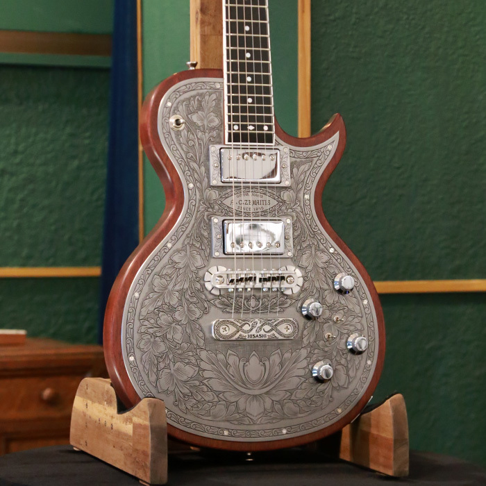 Zemaitis HISASHI Signature Model（ナチュラル） Zemaitis THE PORTRAIT Metal Front HISASHI Signature Model, Natural