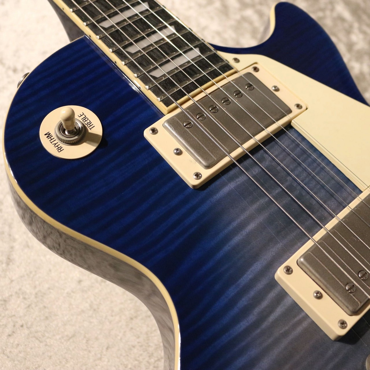 Epiphone Les Paul STD PRO トランスブルー　コイルタップ Epiphone Les Paul Standard Plus Top Pro Trans Blue