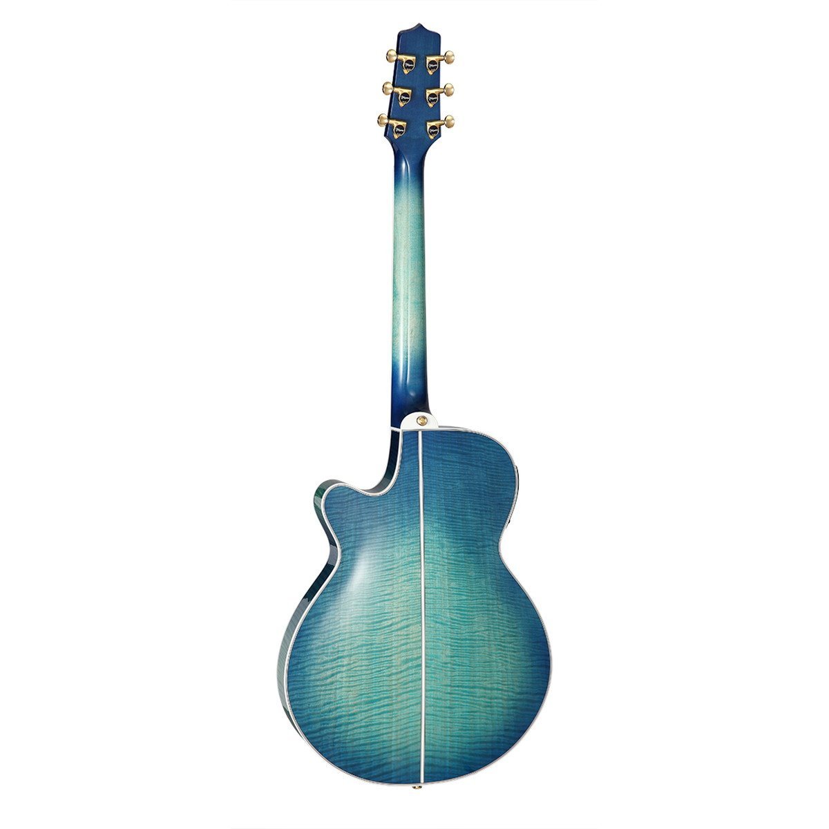 Takamine 100 Thinline TSP178AC SBB See-thru Blue Burst 高峰楽器