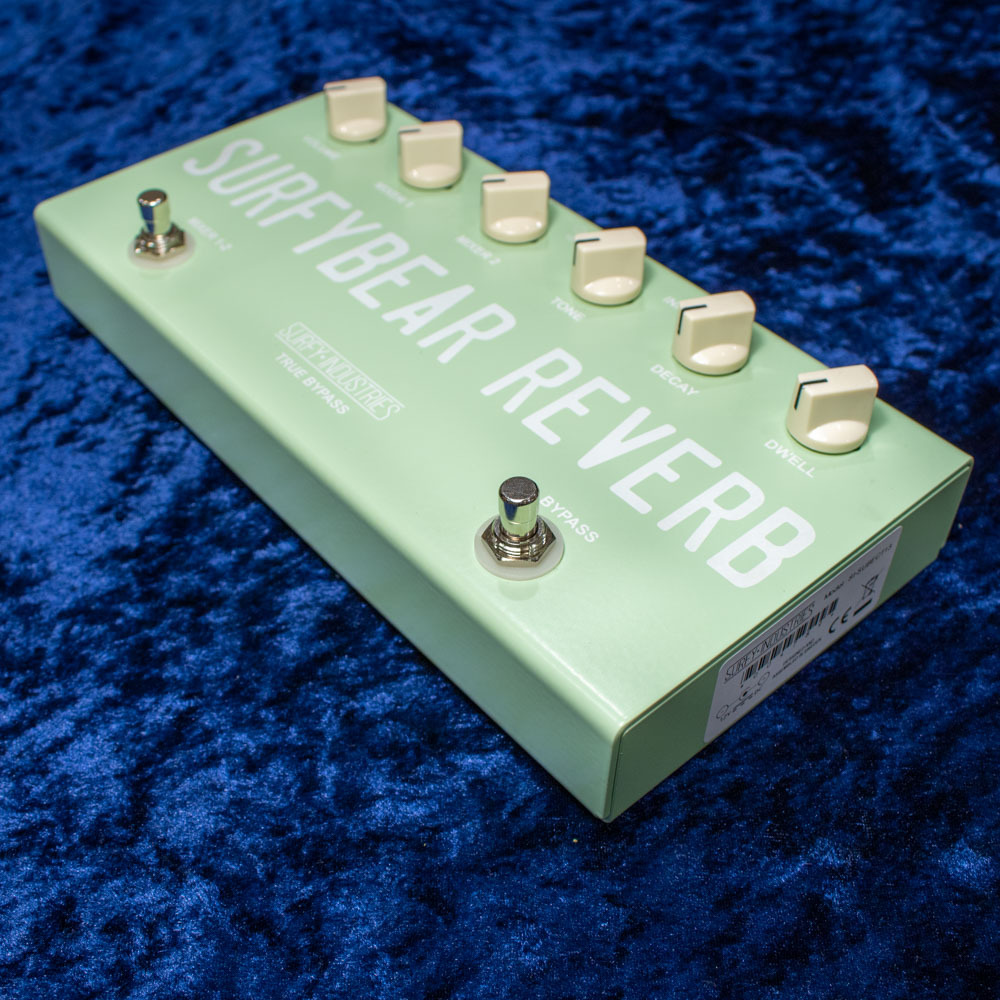 Surfy Industries SURFYBEAR COMPACT REVERB UNIT Surf Green 