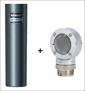 Shure BETA181/BI コンデンサーマイク SHURE 器用サイドアドレス型