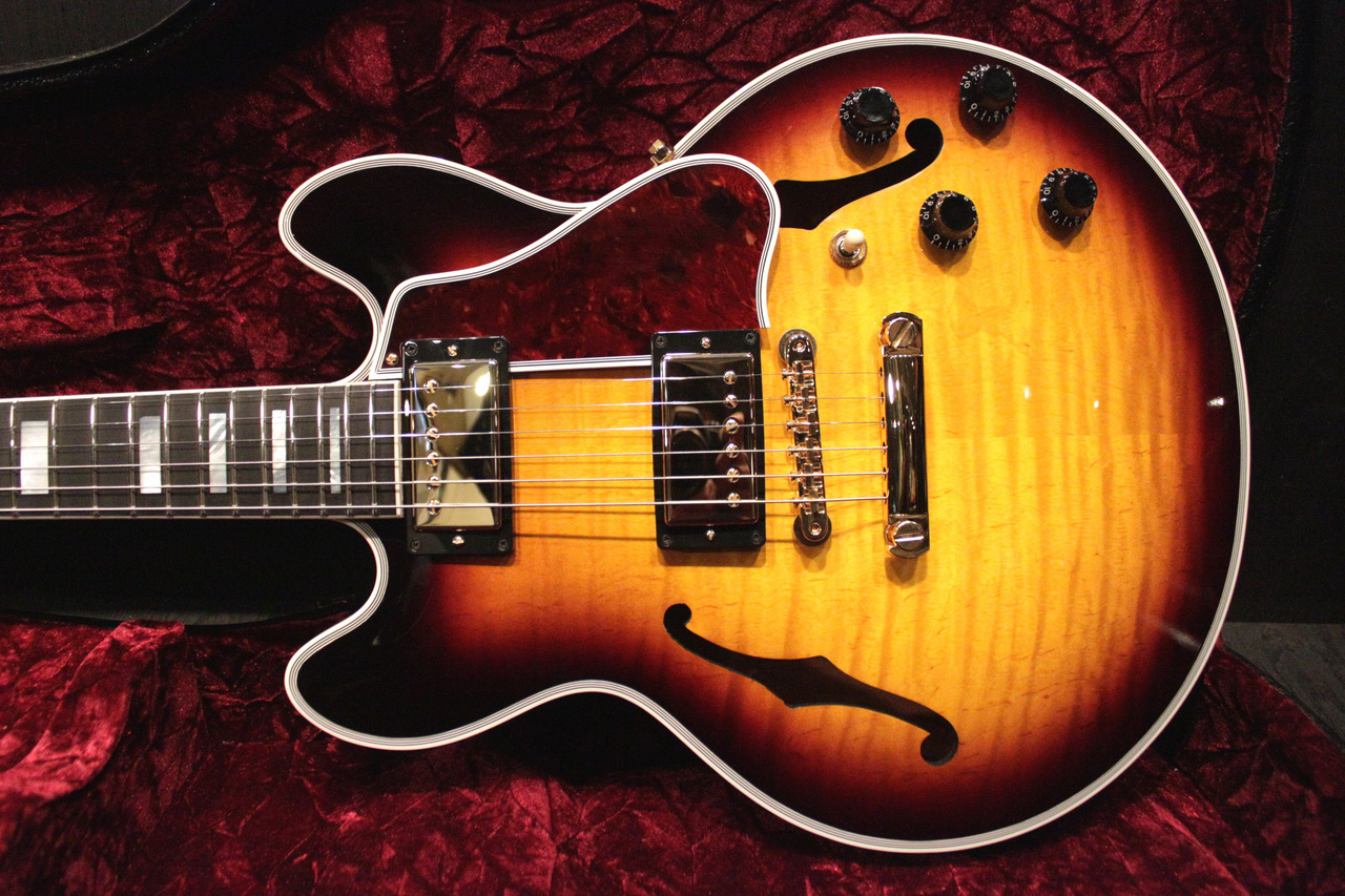 Gibson Custom Shop CS-356 Vintage Sunburst Figured Top 2023（中古 