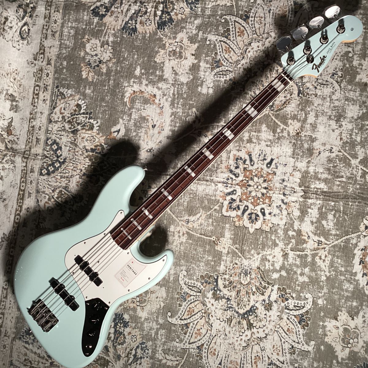 Fender 2023 Heritage Late 60S JazzBass #JD23026377 SonicBlue 4.23 