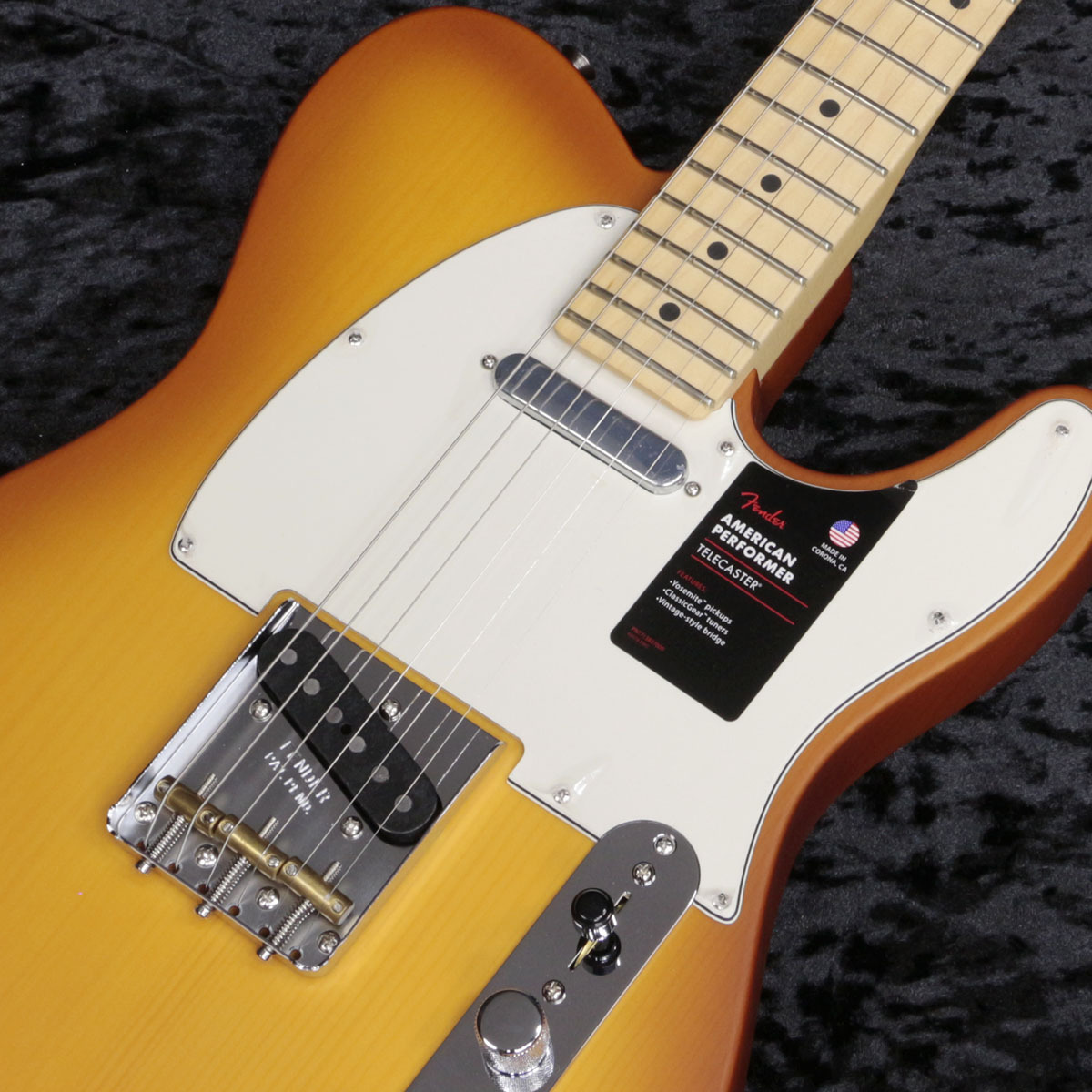 Fender FSR American Performer Spruce Telecaster Maple Honey Burst