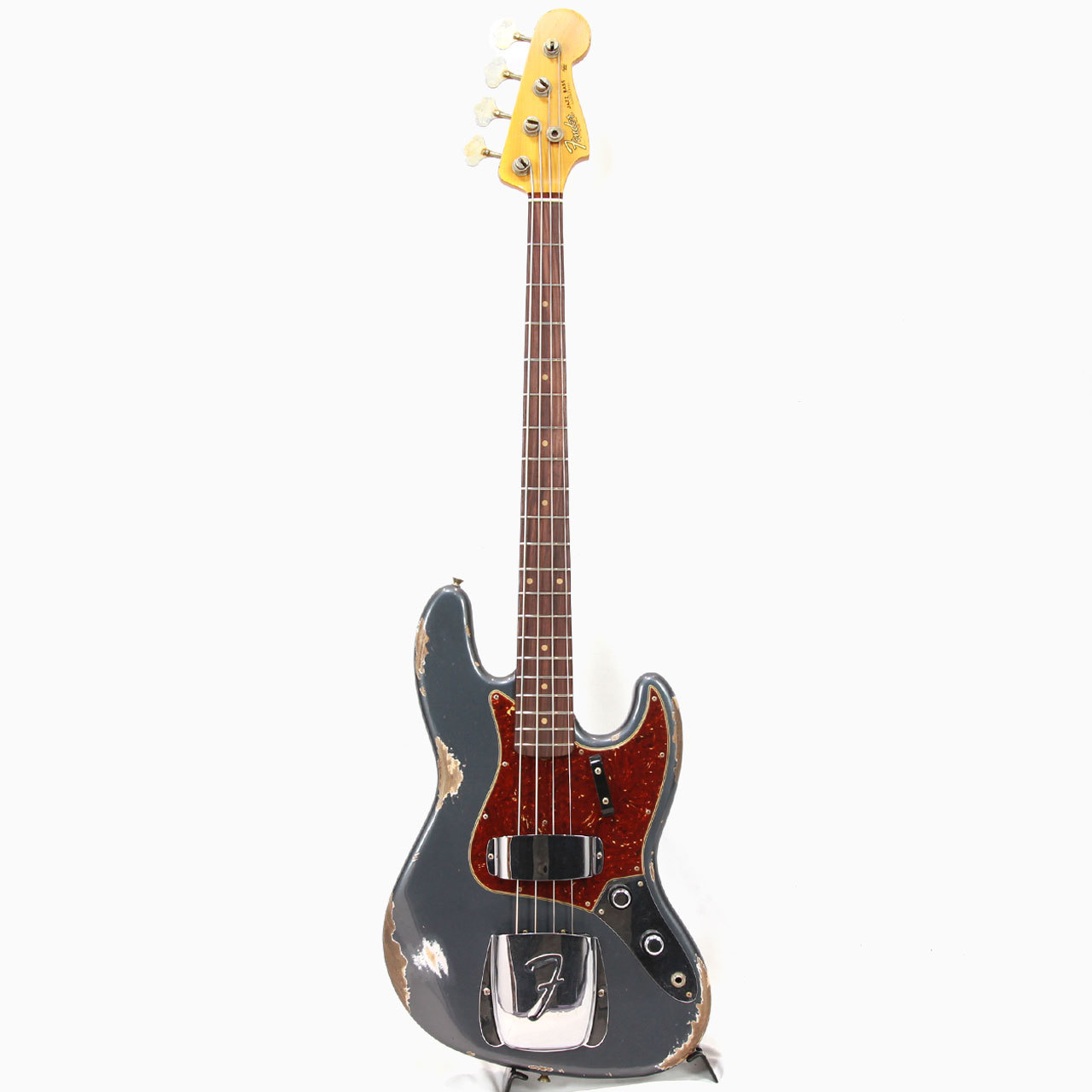 Fender Custom Shop 1961 Jazz Bass Heavy Relic / Charcoal Frost  Metallic（新品/送料無料）【楽器検索デジマート】