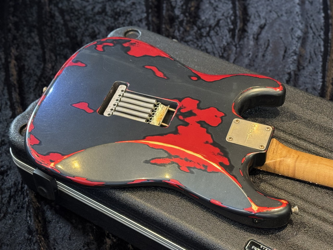 Xotic XSC-2 – Candy Apple Red Heavy Aged Xotic XSC-2 - Dark Candy