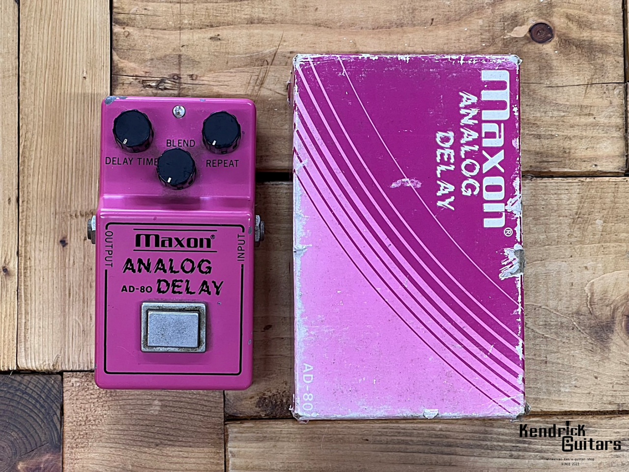 Maxon AD-80 ANALOG DELAY（ビンテージ）【楽器検索デジマート】