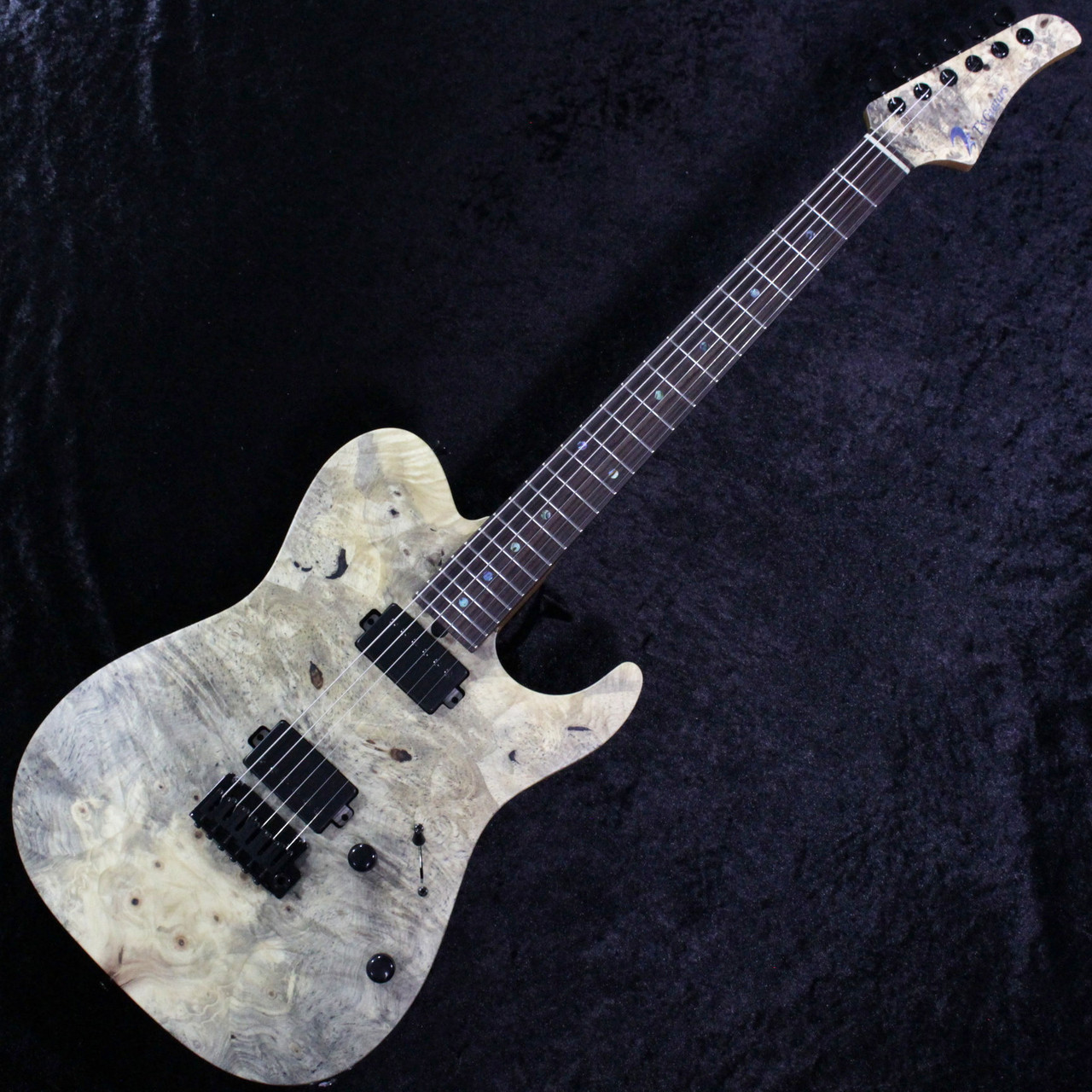 T's Guitars DTL-22 T's Selected Buckeye Burl Top / Honduras