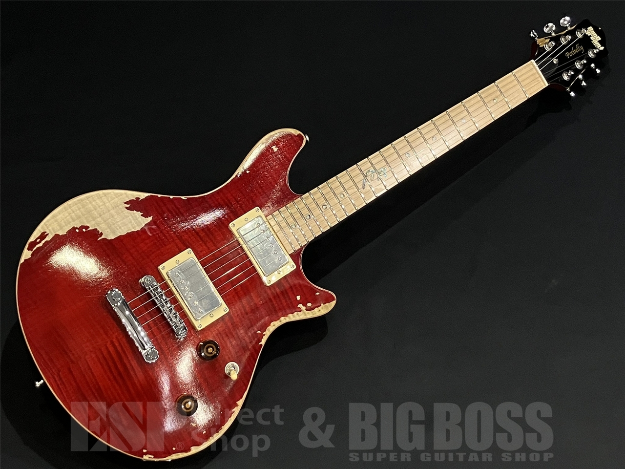 BanG Dream! POTBELLY FM Rāna / Distressed See Thru Wine Red（中古