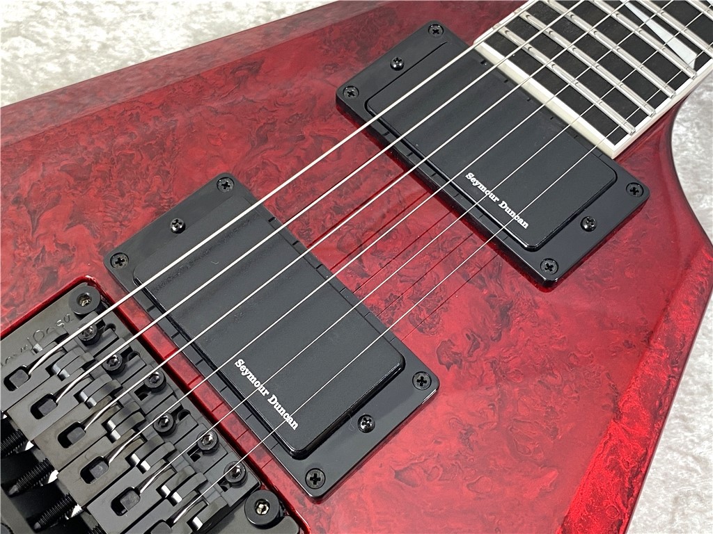 ESP ARROW FR (Liquid Metal Red)（新品/送料無料）【楽器検索デジマート】