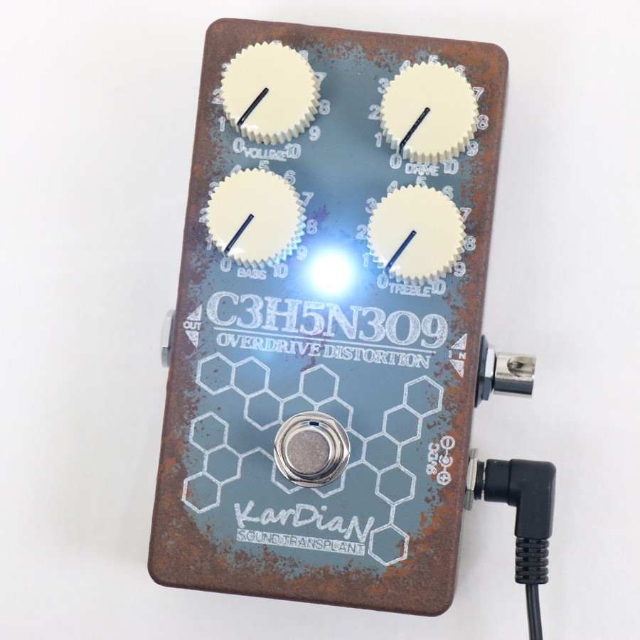 kardian C3H5N3O9 オーバードライブ・ディストーション KarDiaN C3H5N3O9 ニトログリセリン エフェクター オーバードライブ
