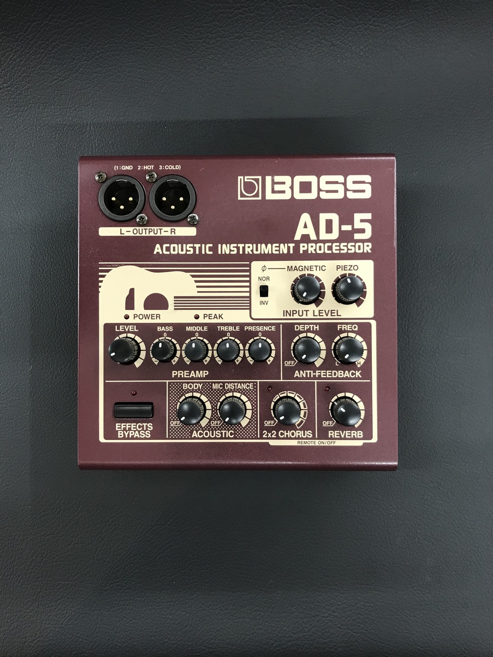 BOSS AD-5 Acoustic Instrument Processor（中古）【楽器検索デジマート】