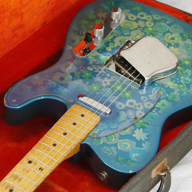 Fender VINTAGE Telecaster Blue Flower '68 Laminate Maple