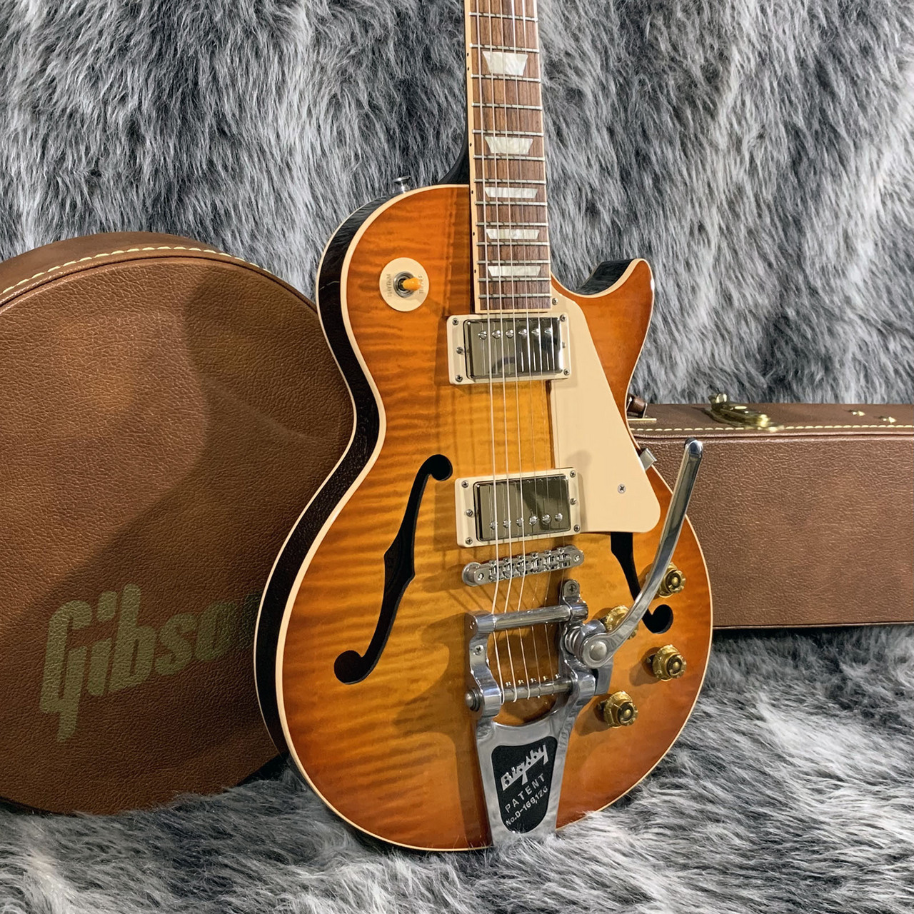 れいる Gibson memphis es-les paul bigsby Gibson Memphis ES-Les Paul w/Bigsby（中古/送料無料）【楽器検索