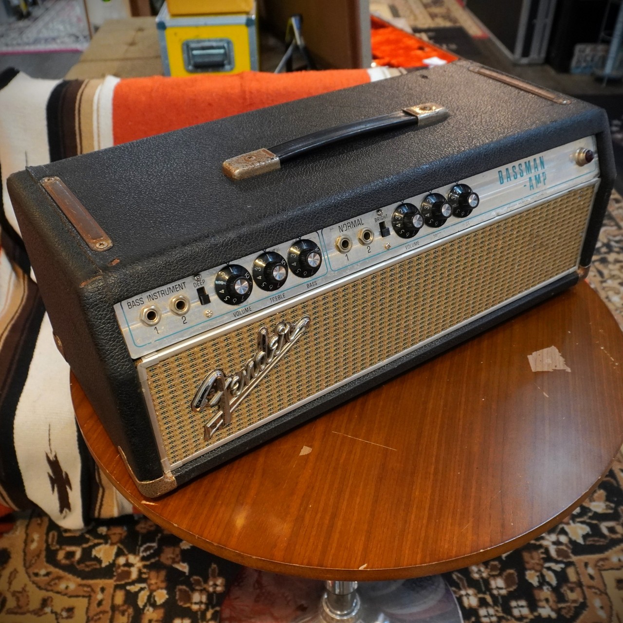 Fender 1968年製 BASSMAN-AMP Silver Face Drip Edge【S/N