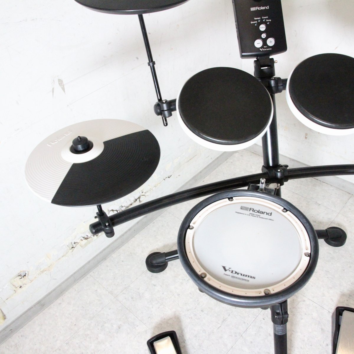 ROLAND TD-1KV 3シンバル 美品 Roland V-Drums TD-1KV 3シンバル