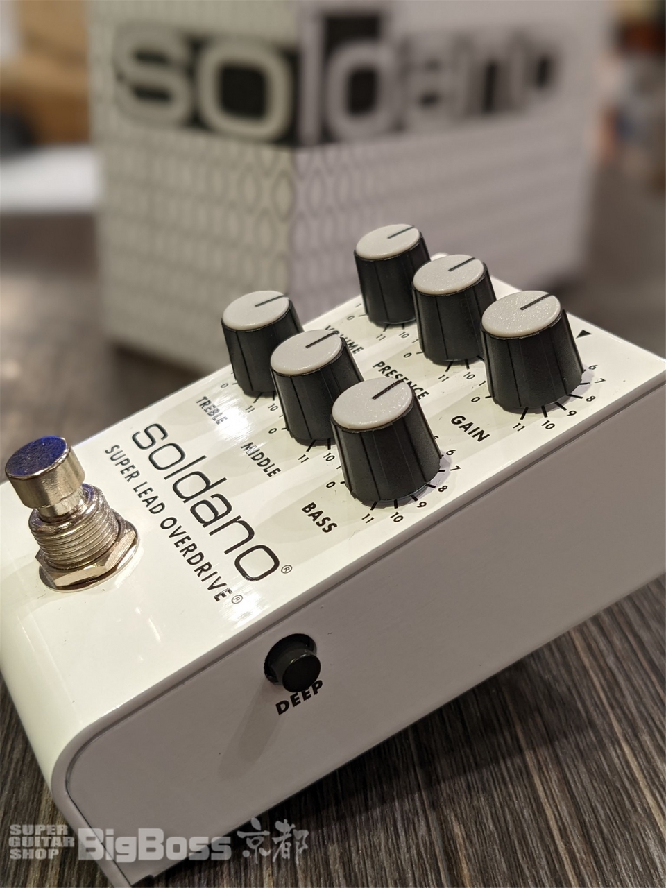 ギター Soldano Super Lead Overdrive Soldano SLO PEDAL Purple Anodized Super Lead Overdrive