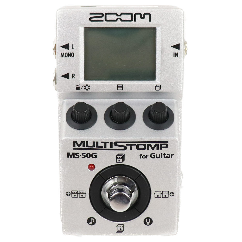 ZOOM 【中古】 マルチエフェクター ZOOM MultiStomp MS-50G ズーム ギターエフェクター