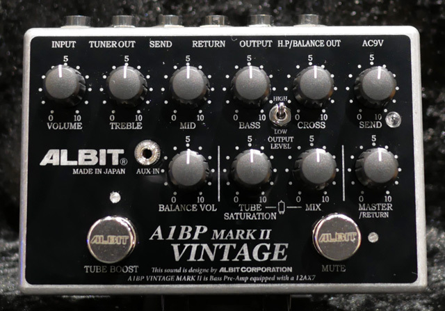 ALBIT A1BP VINTAGE MARK II BASS PRE-AMP （新品）【楽器検索デジマート】