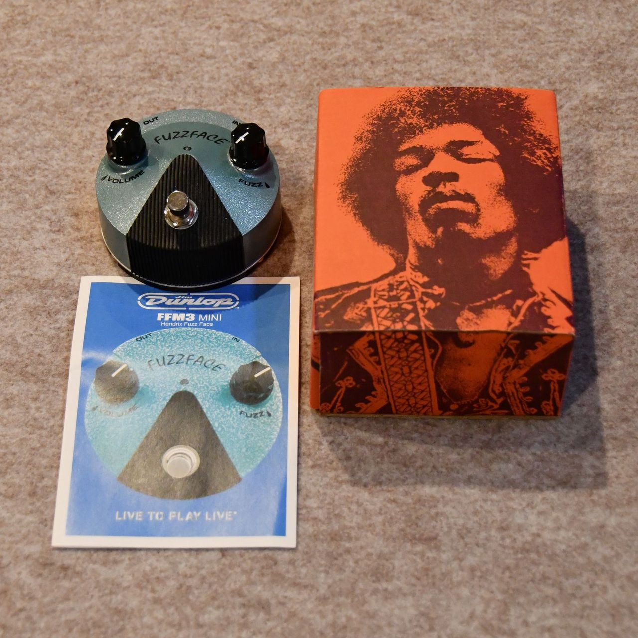 Fuzz Face mini FFM3 中古美品 ファズ Jim Dunlop FFM3 Jimi Hendrix Fuzz Face Mini(中古)【楽器