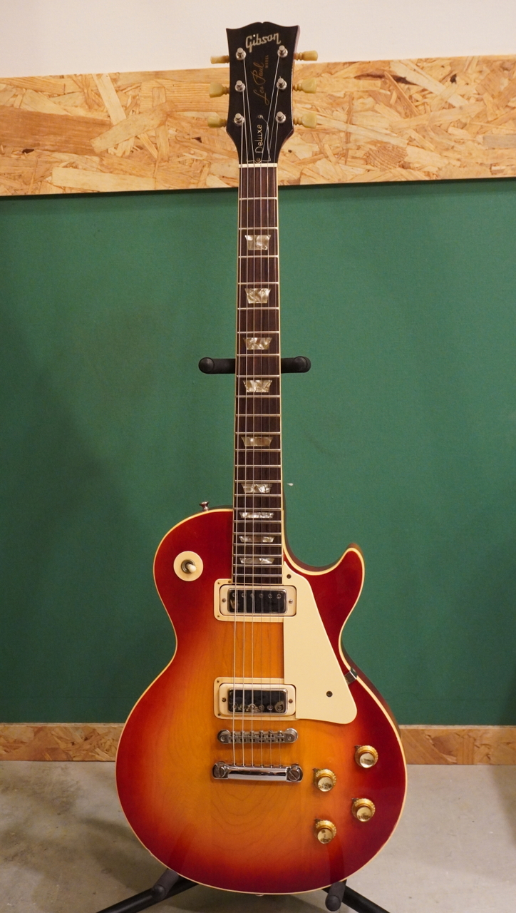 Gibson 1973 Les Paul Deluxe Cherry Sunburst（ビンテージ）【楽器