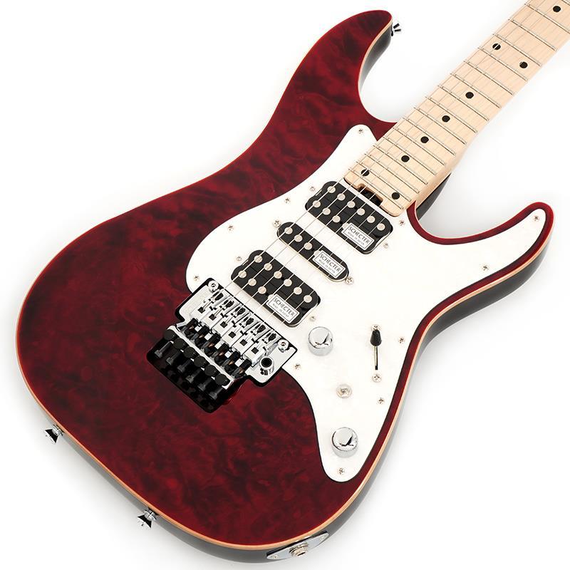 美品 SCHECTER sd-2-24 see-thru red SCHECTER SD-2-24-AL (See-thru Red/Maple)（新品）【楽器検索デジマート】