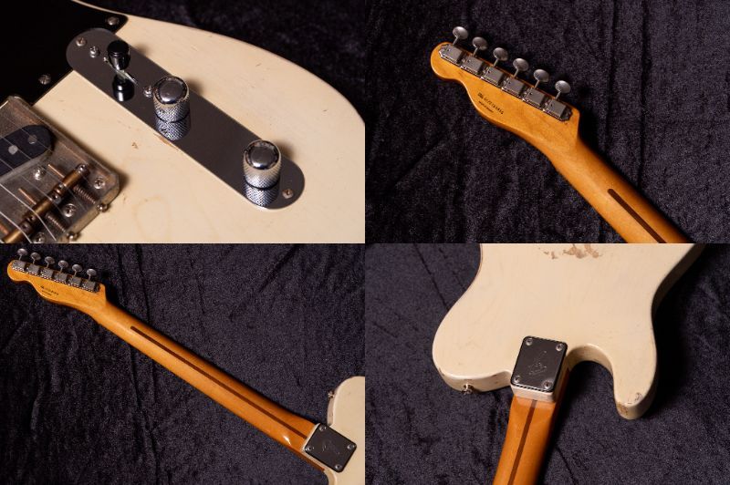 NO BRAND Fender Mex Esquire Neck & No Brand TL Body w/Grinning Dog