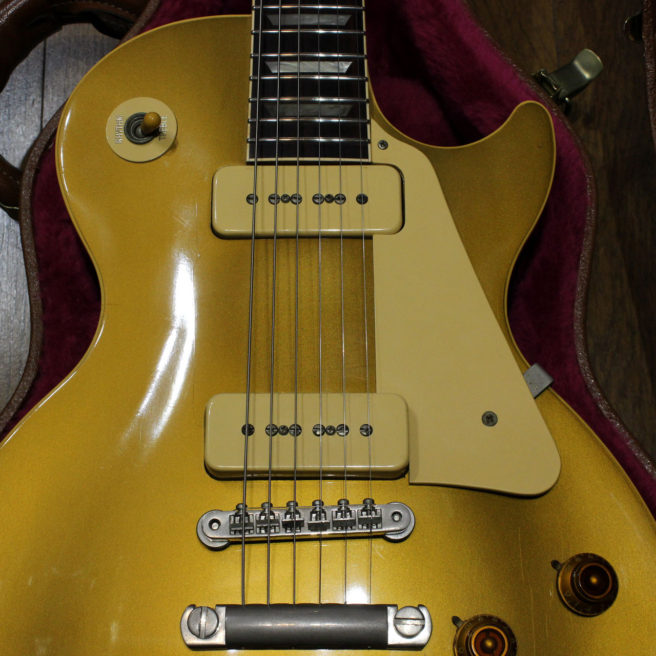 Gibson Pre-Historic Les Paul Standard 1956 Reissue Gold Top プレ ヒスコレ ギブソン  レスポール 1992年製です（中古）【楽器検索デジマート】