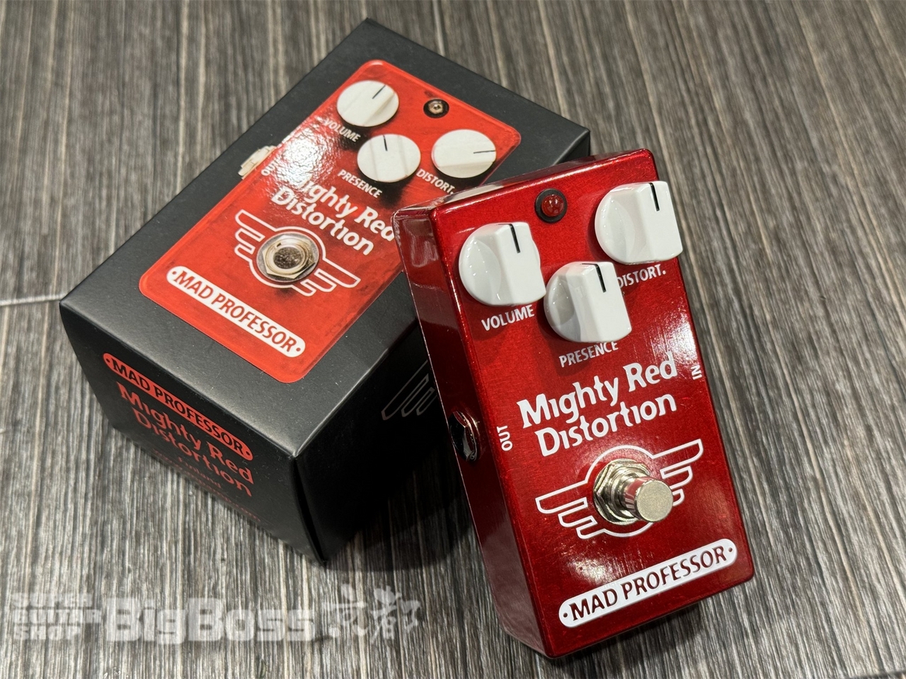 金庫通販新品 MAD PROFESSOR Mighty Red Distortion 送料無料(沖縄、離島を除く) ディストーション