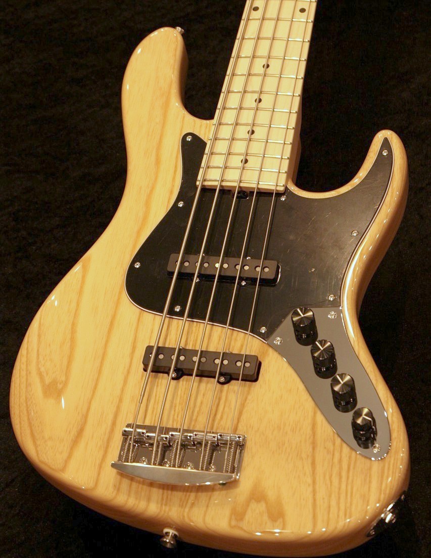 Kikuchi Guitars Hermes MV5 (5st Ash/Maple) / Natural #774【軽量