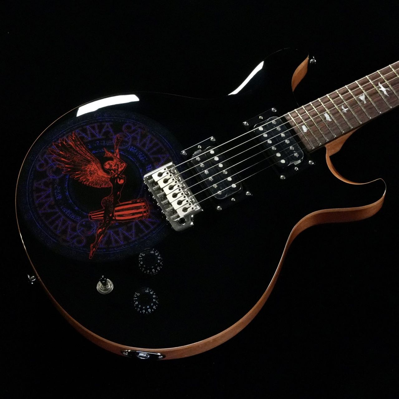 限定生産 2021年製 PRS SE Santana Abraxas PRS SE Santana Abraxas Limited-Edition Electric Guitar Black