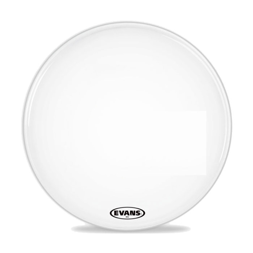 EVANS BD22MX2W 22" MX2 White Marching Bass Head マーチングバスヘッド