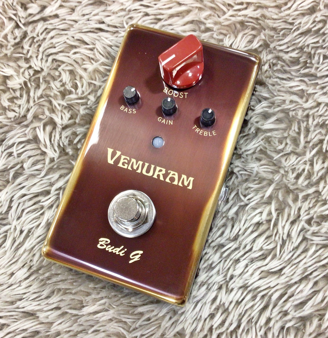 VEMURAM Budi-G Gritty Gain BOOSTペダル 【ブースター】（新品/送料 