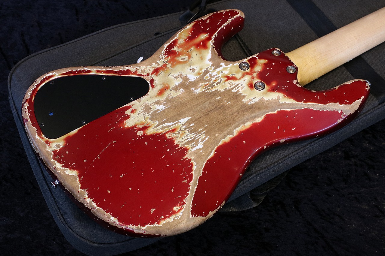 Xotic XJ-1T 5st Dark Candy Apple Red Super Heavy Aged【美品USED