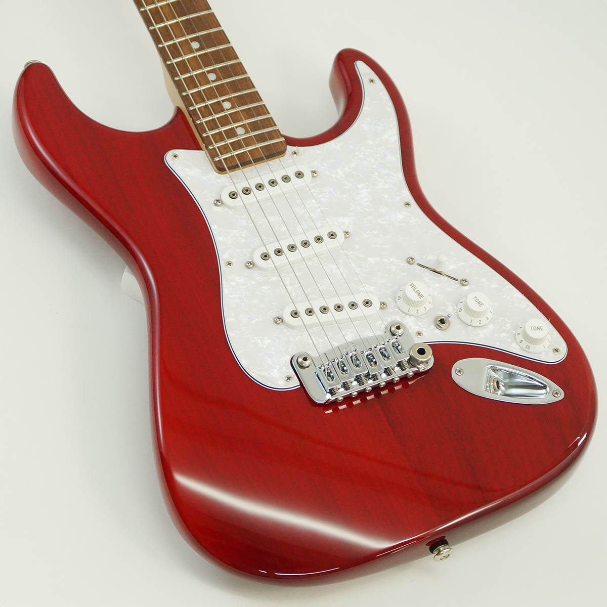 G&L USA 40th Anniversary S-500 (Clear Ruby Red/Caribbean Rosewood