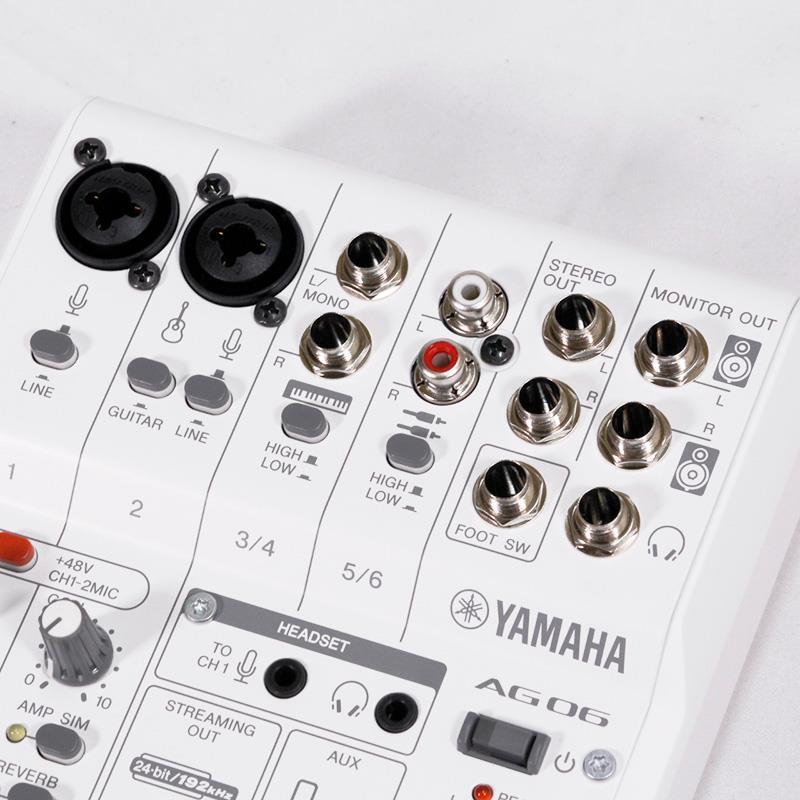 YAMAHA AG06MK2 B ライブストリーミングミキサー 新品未開封