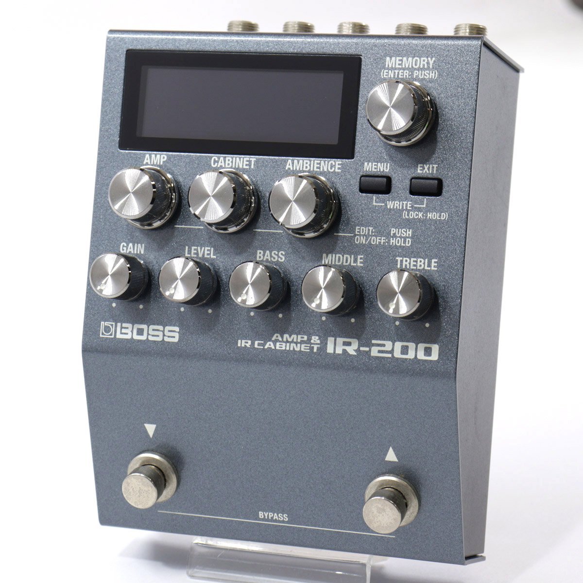 BOSS　IR-200　アンプ　キャビネットシミュレーター 美品 BOSS IR-200 アンプ／キャビネットシミュレーター