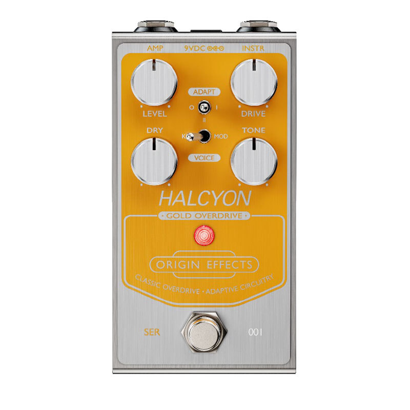 ORIGIN EFFECTS Halcyon Gold Overdrive 《オーバードライブ》【Web 