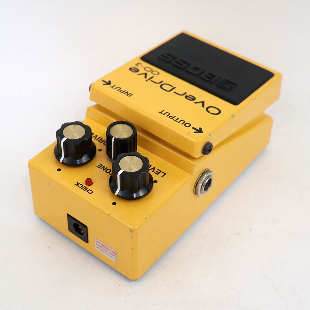 BOSS OverDrive OD-3 ギターエフェクター 中古品 BOSS 【中古】 オーバードライブ エフェクター BOSS OD-3 Over
