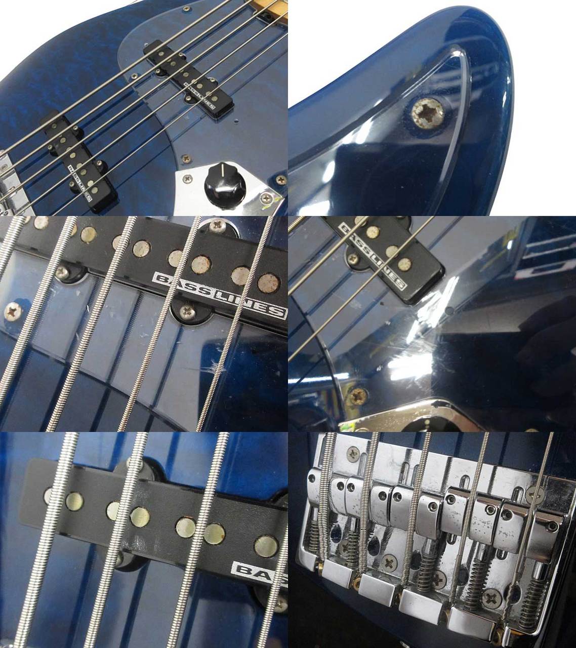 在庫ありEDWARDS E-AM-138QM 5弦モデル セイモアダンカンPU搭載 ギター・ベース用パーツ・アクセサリー