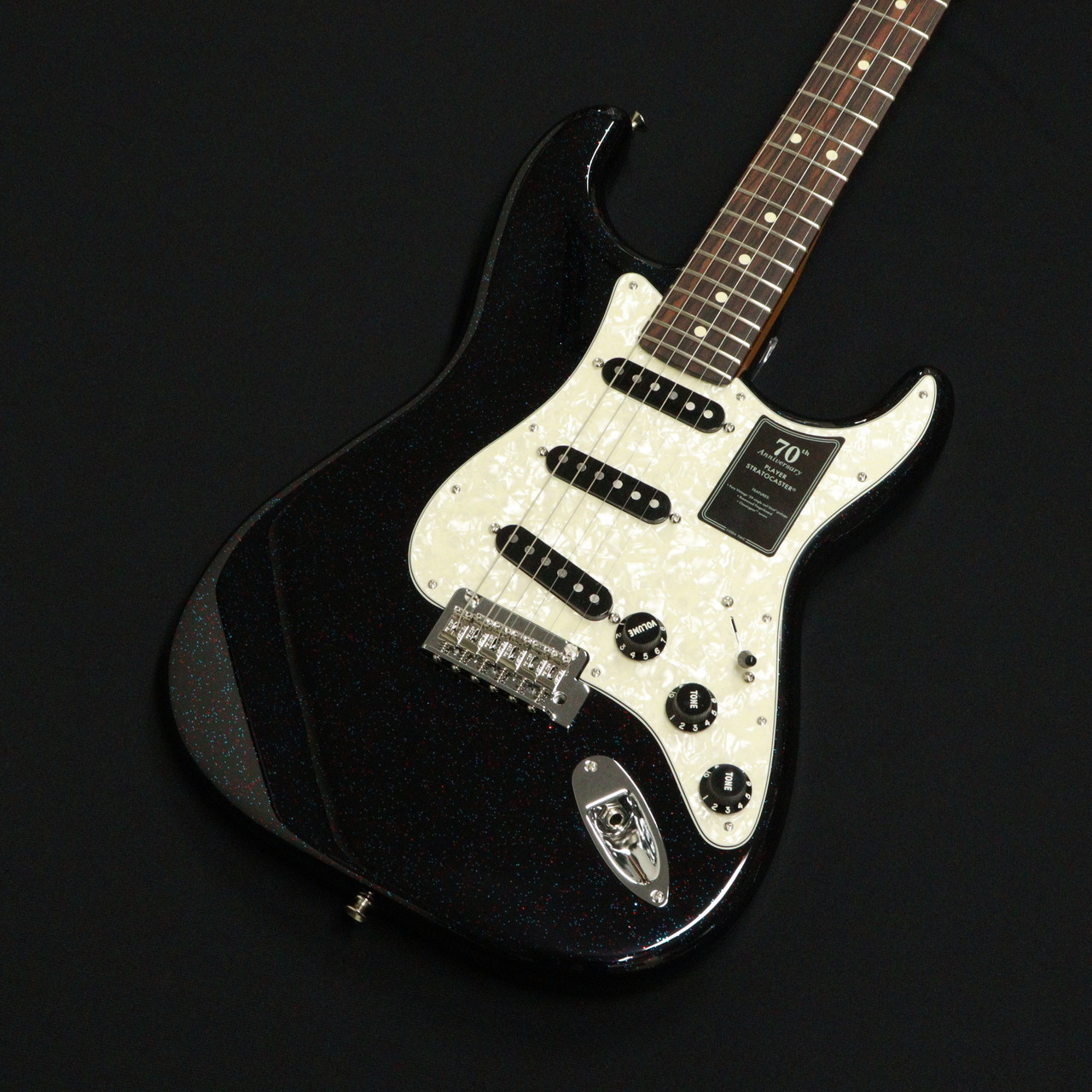 Fender 70TH ANNIVERSARY PLAYER STRATOCASTER Nebula Noir （新品/送料無料）【楽器検索デジマート】