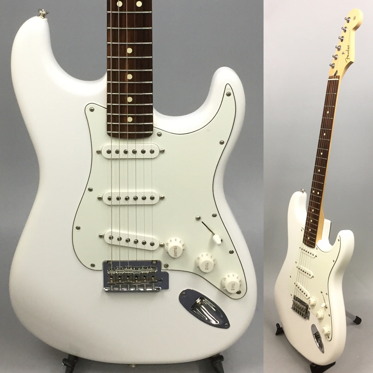 Fender Player Stratocaster Polar White /Paul Ferro 2022年製